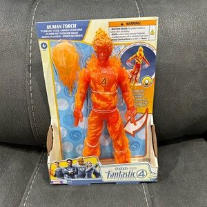 💚2 FOR 25 LISTING SALE💚 The Fantastic 4; Human Torch 10” figure! NEW!